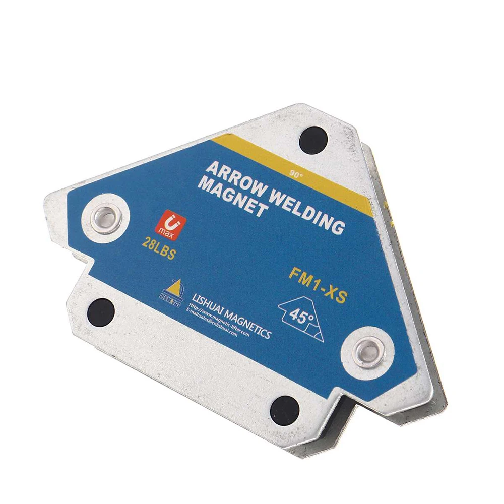 4pcs fissatore per saldatura magnetica 45 ° 90 ° 135 ° posizionatore per saldatura a magnete Multi-angolo strumenti per localizzatore ausiliario in Ferrite posizionatore per saldatura
