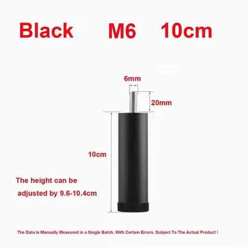 M6 Furniture Height Increasing Foot Pads Washing Machines Refrigerators Shock-Absorbing Adjustable Support Legs - Image 23