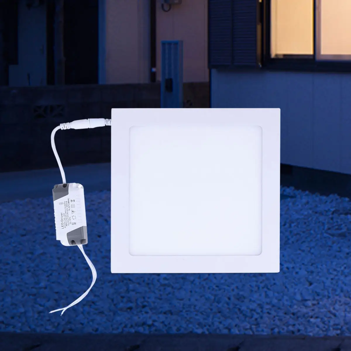 18W Ultra Thin LED Panel Light Eco Friendly Low Heat No Uv No Noise for Office Library Indoor Ceiling Lighting Warm White