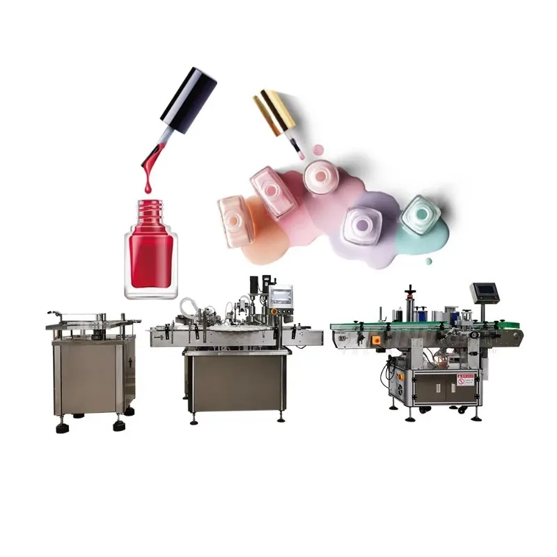 High Precision Nail Polish Filling and Capping Machine  Multi-Function Production Packaging Machine