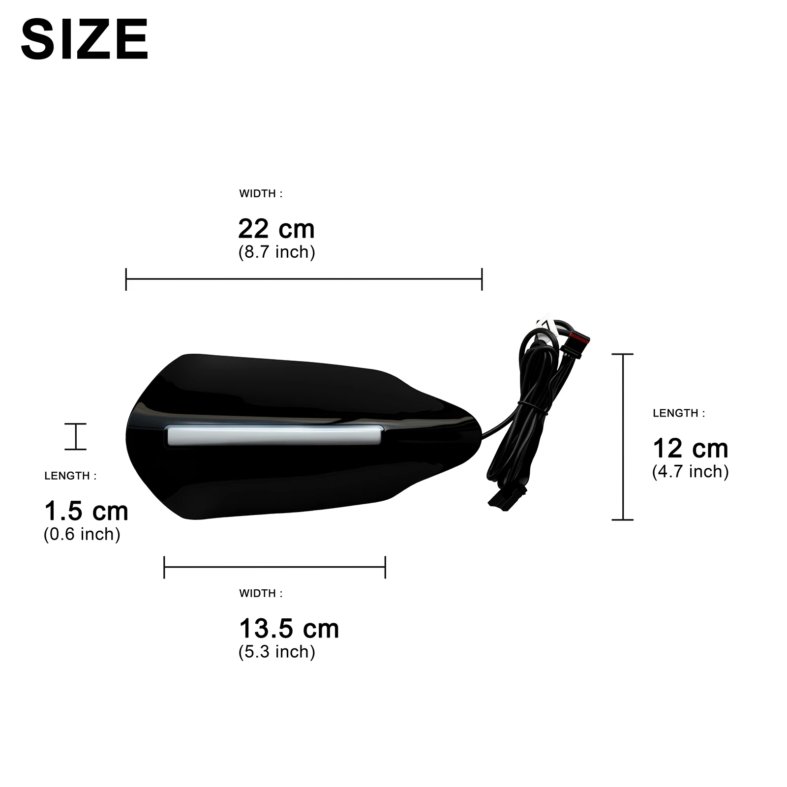 Motorcycle Hand Wind Guard Handguard Protector For Harley Touring 2024-2026  Handlebar Hand Guard Deflectors Protection view 3