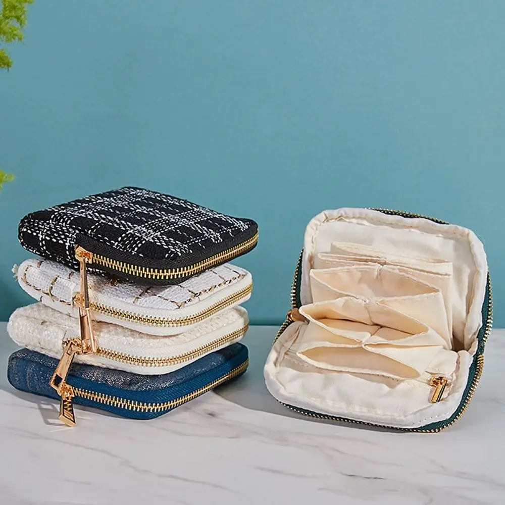 

Multi-Layer Jewelry Display Bag Portable Elegant Plate Bracelet Bangle Protective Bag Necklace Holder Rings Organizer