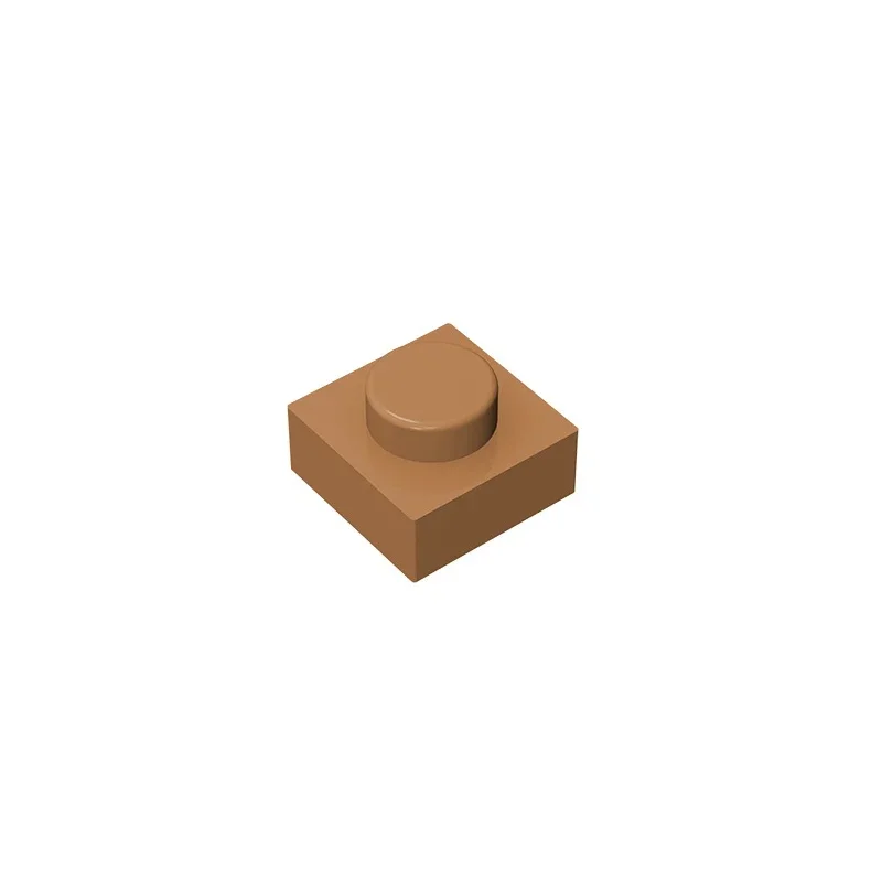 Gobricks GDS-501 Platte 1 x 1, kompatibel mit Lego 3024 30008 Teilen DIY-Bausteinen für Kinder