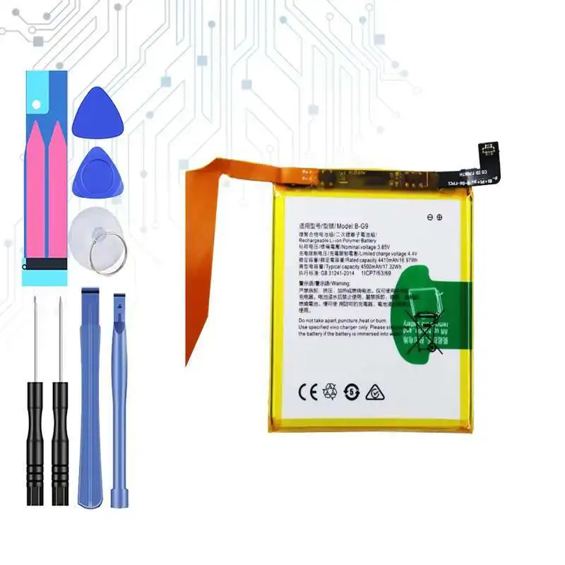 

Mobile Phone Battery B-G9 4500mAh For Vivo Nex 3 NEX3 3S NEX3 5G V1924A V1924T 1913