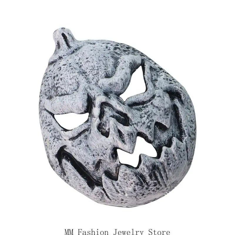 D0UB Halloween Cosplay Maske Kürbismaske Mardi Gras Mask PU Schaummaske Skelettmaske