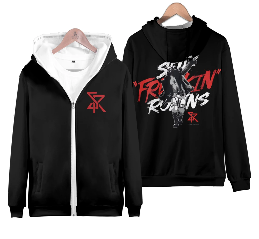 

Seth Rollins Hoodie Vintage Merch autumn Women Men Fashion Sportswear y2k Top Streetwear clothes Outwear Gift