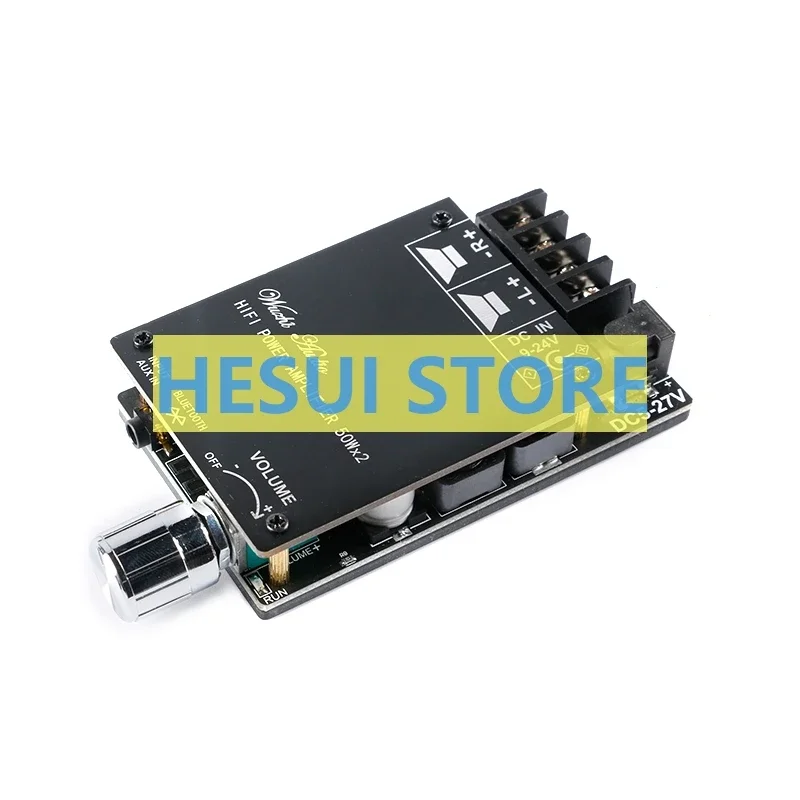 Hifi-grade 2.0 Stereo Bluetooth Digital power amplifier Board TPA3116 50W*2 Speaker Audio ZK-502C