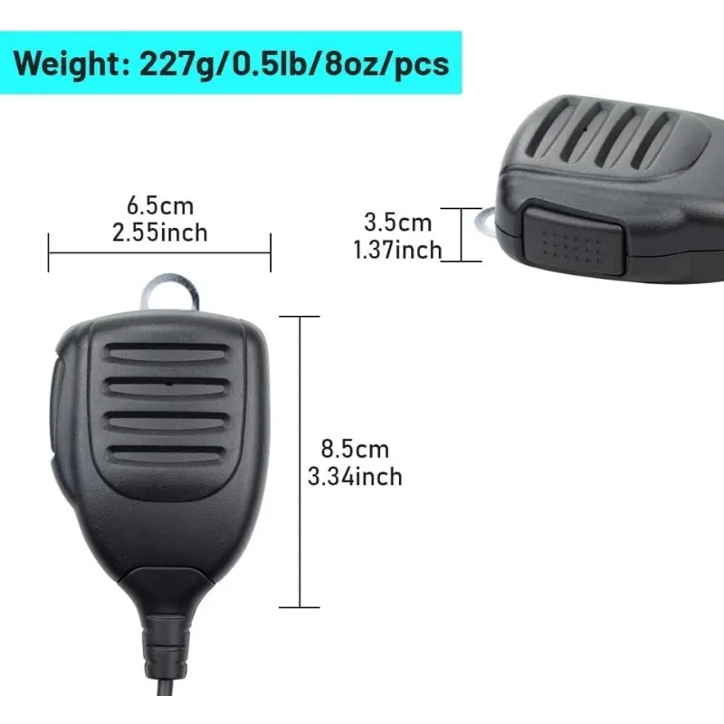 Icom HM-152-携帯電話用マイク,車用,ラジオ,Bluetooth IC-2820H ic3600fi,ic2720 a110,f221,f5011,f6011,f6021,f6061