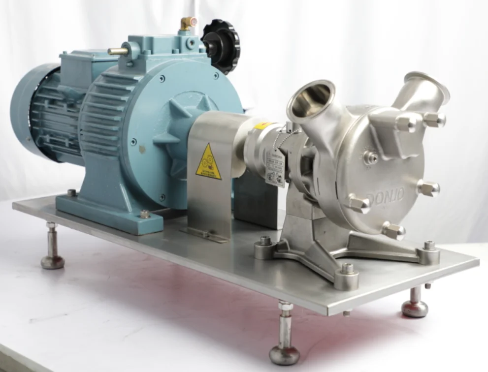 New product sanitary food grade SS316L sine pump with motor PZX