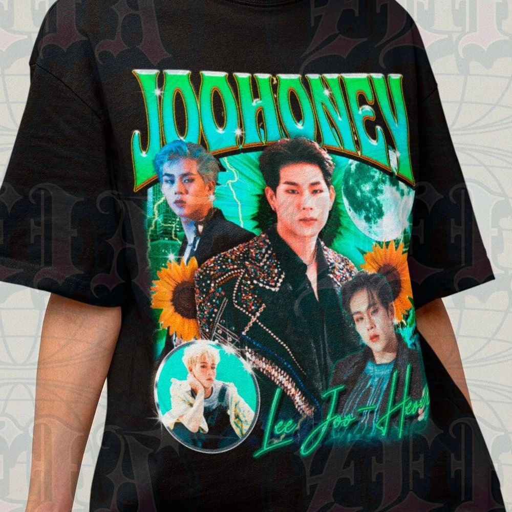 Monsta X Joohoney Retro Bootleg T-shirt - Monsta X Kpop Tee - Kpop Merch - Kpop Gift for her or him - Monsta x Retro Tee