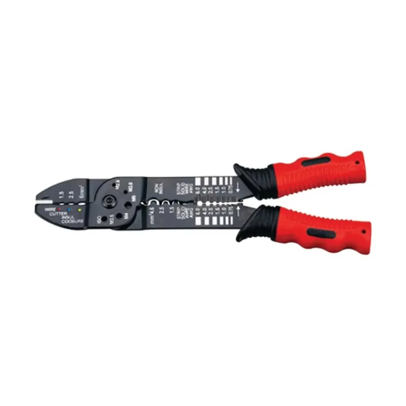 New Style FS-051 High-grade 220 mm Wires Cutting Stripping Tools Multi-Functional Crimping Pliers Wiring Accessories