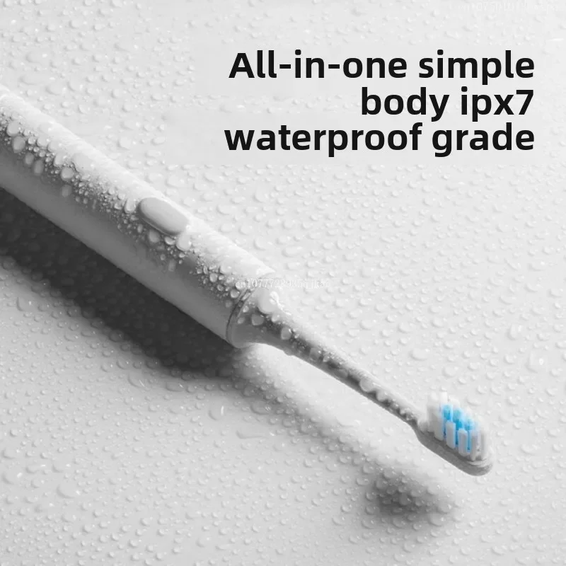 Mijia Electric Toothbrush T300 Ultrasonic Vibration Whitening Teeth Cleaning IPX7 Waterproof