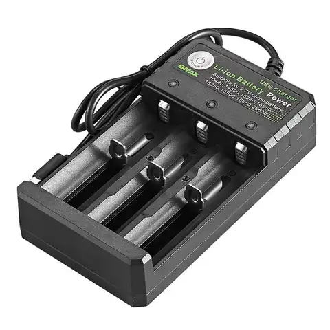 18650 Battery Charger 1 2 or 4 Slots congdi