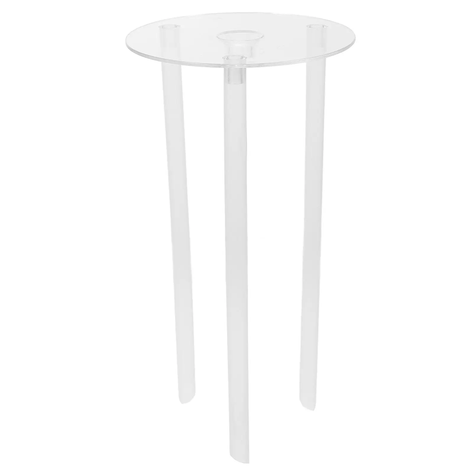 4Set Cake Dowel Floating Spacer Set White Plastic Supports for 6 Inch Tiered Cake Stacking Wedding Birthday Party Baking