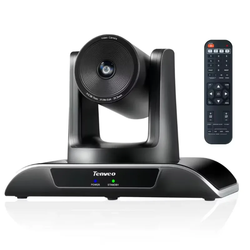 2024 HIGH QUALITY Tenveo PTZ Camera 3x Zoom USB3.0 Conference PTZ Camera Video Camera For Live Streaming/church/online Meeting