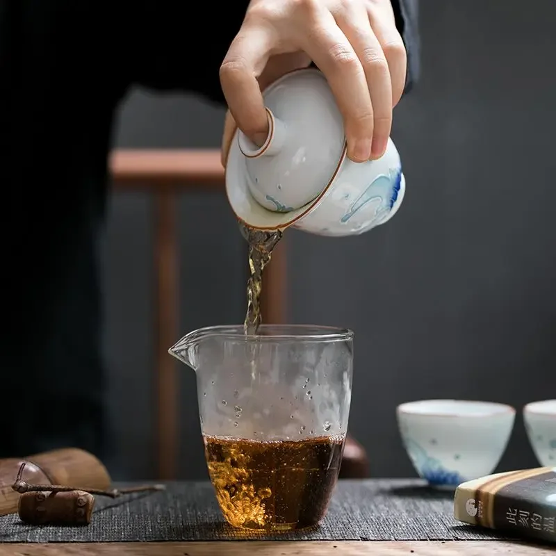 Bule de Viagem Portátil, Porcelana Gaiwan, Chá Japonês, Ao Ar Livre com 3 Mini Copos, Presente para o Amigo, 1