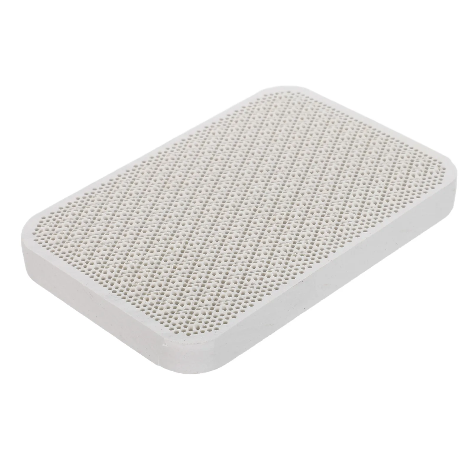 Beige Ceramic Honeycomb Soldering Board Heat Resistant Pad Jewelry Soldering Panel Flameproof Tool for Gold Silver Copper