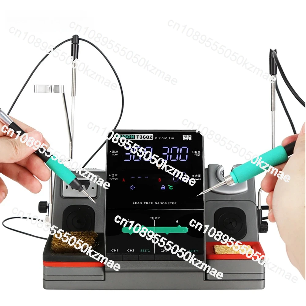 

Factory SUGON T3602 Micro Auto Feed Electric Soldering Iron Bga Rework Station with 210 115 Original Soldering Tip