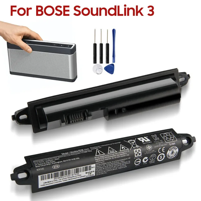 

Оригинальный аккумулятор 359495 330107 330105 330107 A 359498 для Bose SoundLink 1 2 3 XMSJ