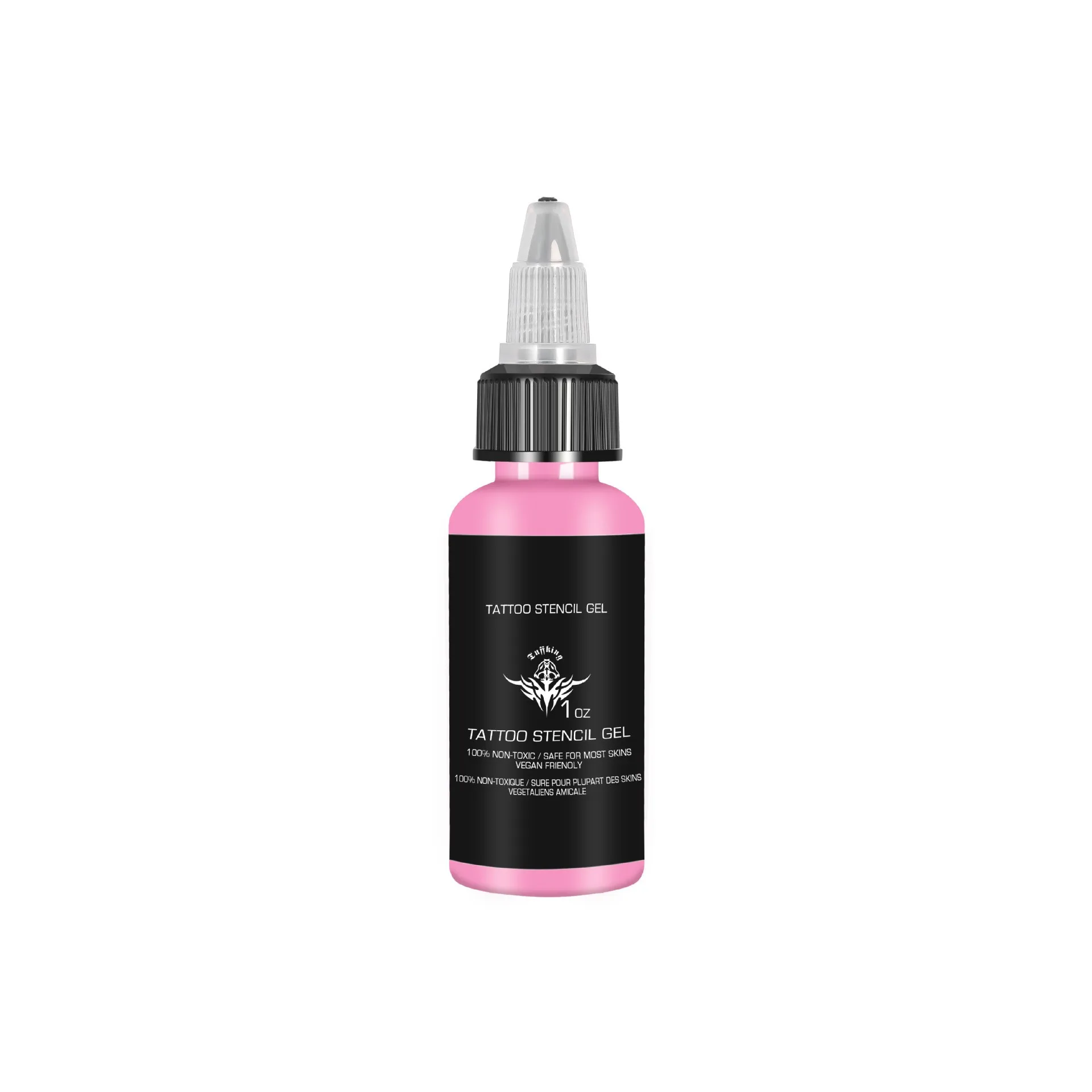 Set di accessori per tatuaggi Set completo di aghi per tatuaggi Pasta per riparazione inchiostro nero Carta per trasferimento Pelle per pratica in silicone