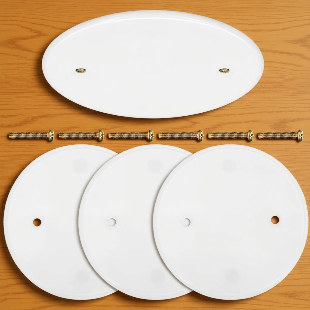 Tehaux 4Pcs Round C…