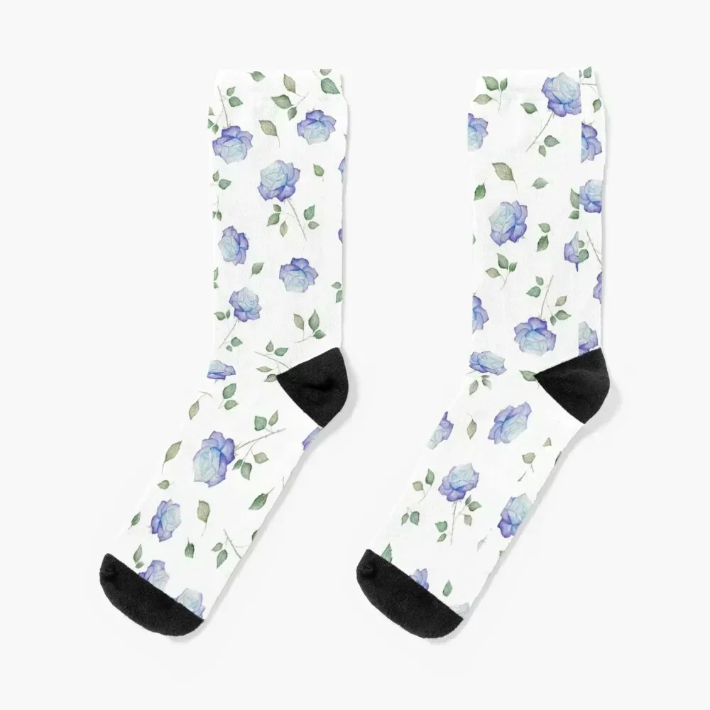 

Galaxy Rose (White) Socks FASHION Stockings colored heated Man Socks Women's