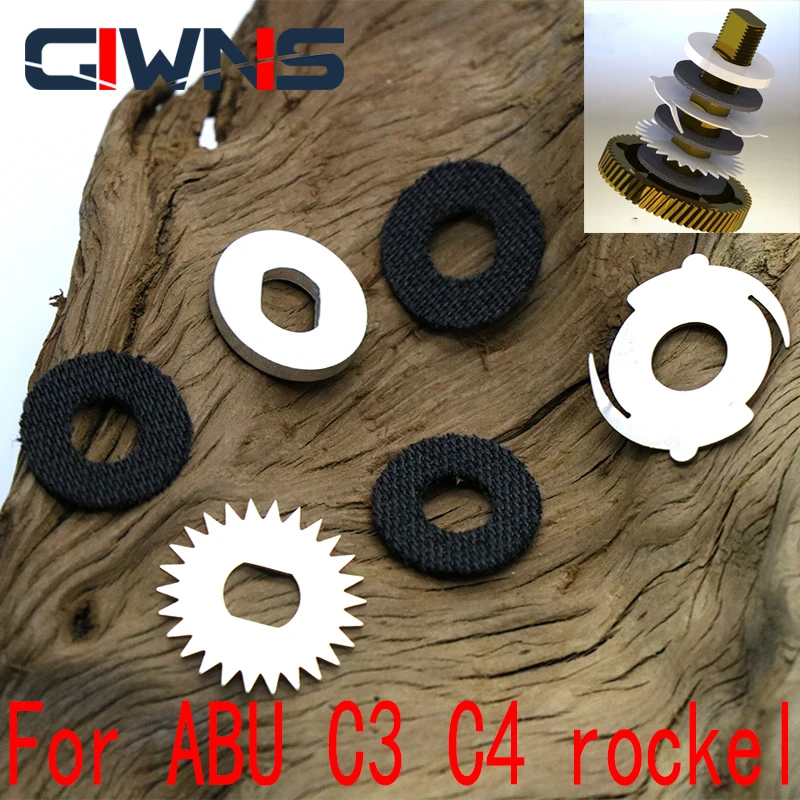 

Relief Alarm Unloading Force Drag Clicker For Abu C3 C4 5600 Rocket Drum Luya Modification Parts