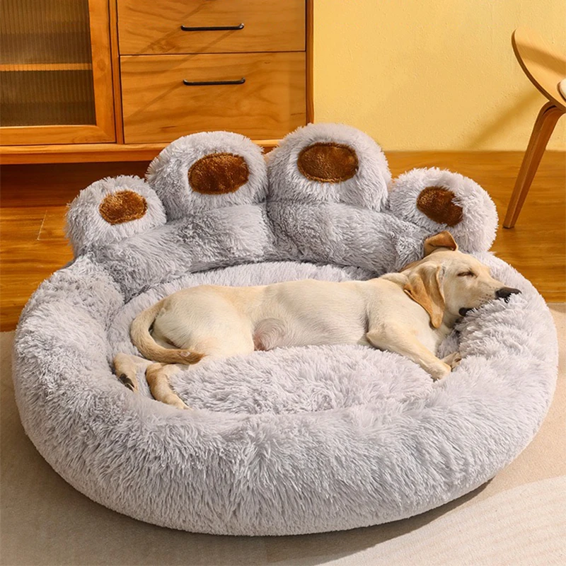 Imagem -03 - Dog Kennel Camas para Cães Grandes Cama Lavável Grande Basket Médio Acessório Produtos Animais Quente Pet Acessórios Accessorys Mat Xxl110