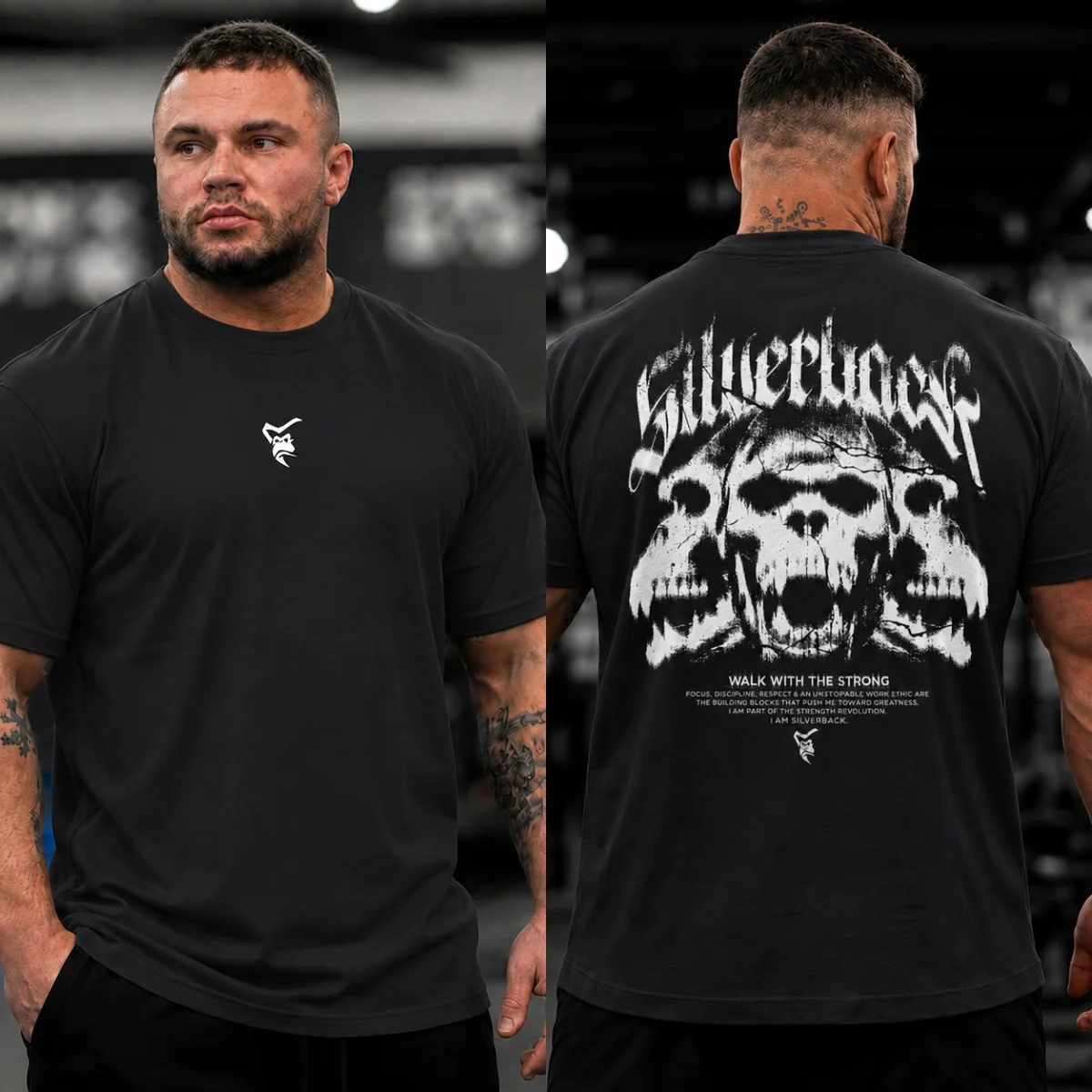 Nightmare Relaxed T-Shirt GYM Graphic Cotton Tee Printing High-end Luxury Unisex Style Both of Men and Women