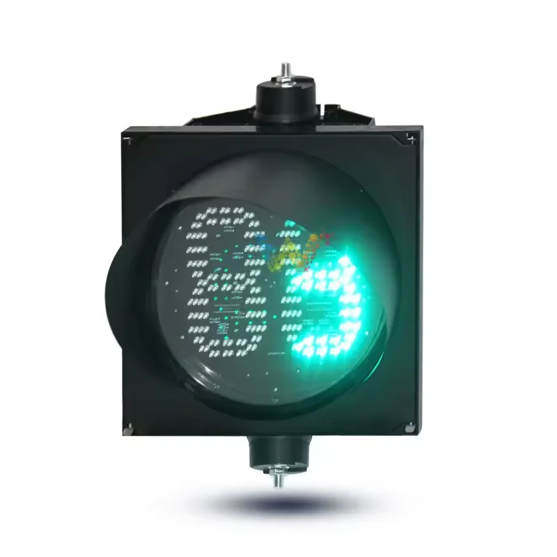 AC85-265V or DC12V OR DC24V 300mm Red Green Two Digitals Traffic Light Countdown Timer