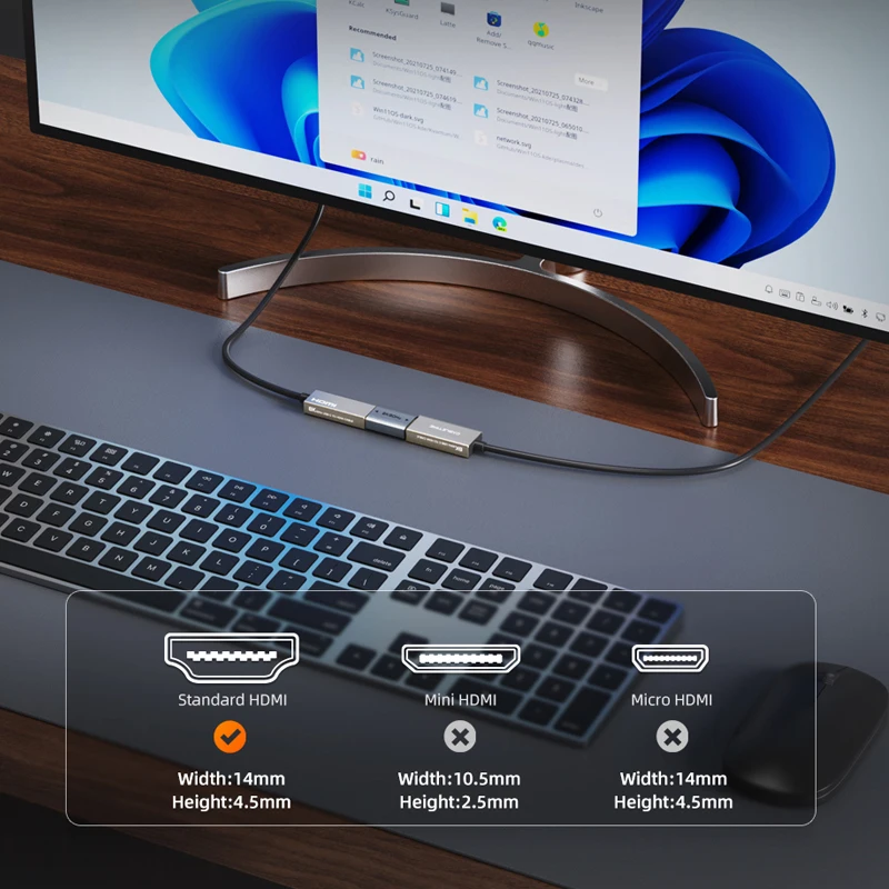 CABLETIME 8K60Hz HDMI-compatible Converter Female to Female Adapter UHD2.1 Support 8K HDMI 2.1 Adapter 4K 120Hz 48Gbps view 4
