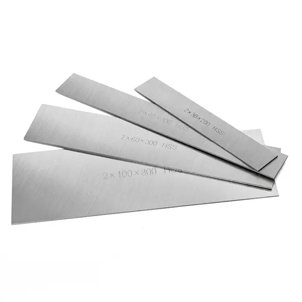 1Pcs Thickness 2/3/4/5mm HSS High Speed Steel Square Turning Tools HRC60-62 White Steel Bar Blade CNC Lathe Machining Tools