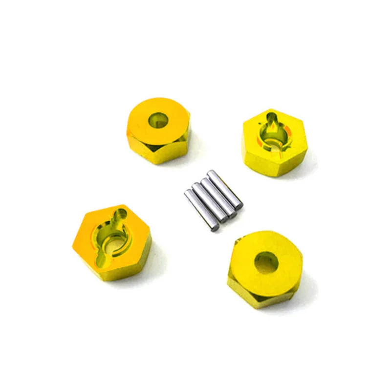 4PCS HSP1/10 aluminum alloy DIY connector metal wheel seat connector 102042 (02134) 122042 modification