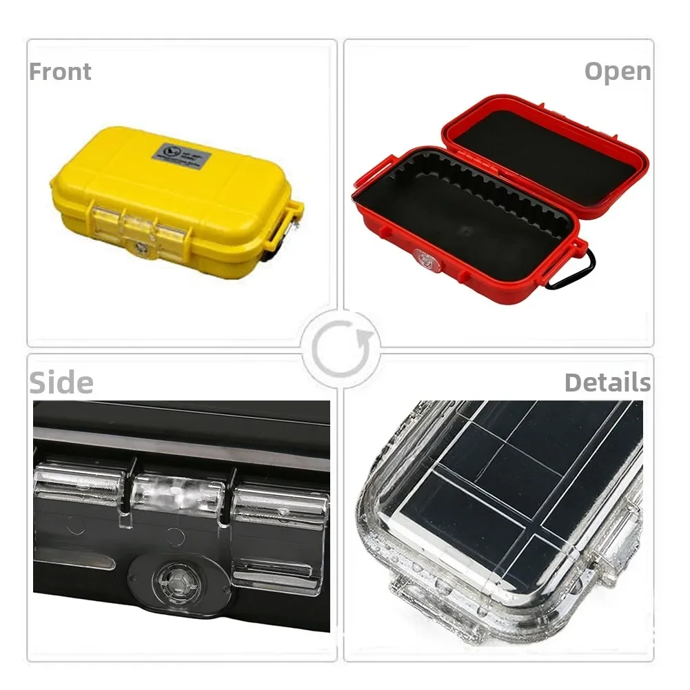 Rugged Waterproof Storage Box For Outdoor Tools & Electronics Protection Professional Waterproof Toolbox