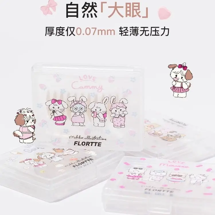 FLORTTE/ Floria MIKKO joint double eyelid stickers mesh skin color natural double eyelid stickers