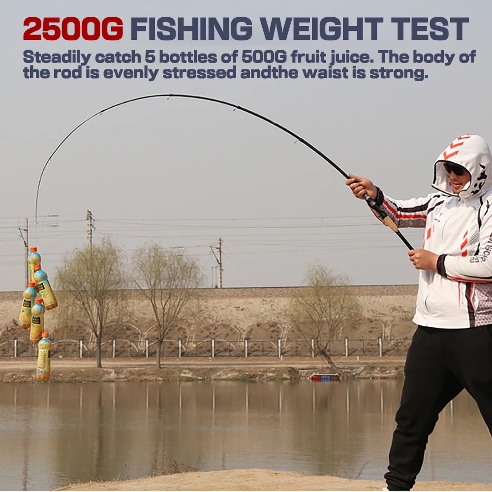 1.8M 2.1M 2.4M 2.7M 3.0M Carbon Rod Telescopic Lure Fishing Rod Casting Spinning Rod Travel Rod Ultralight Fishing Rod