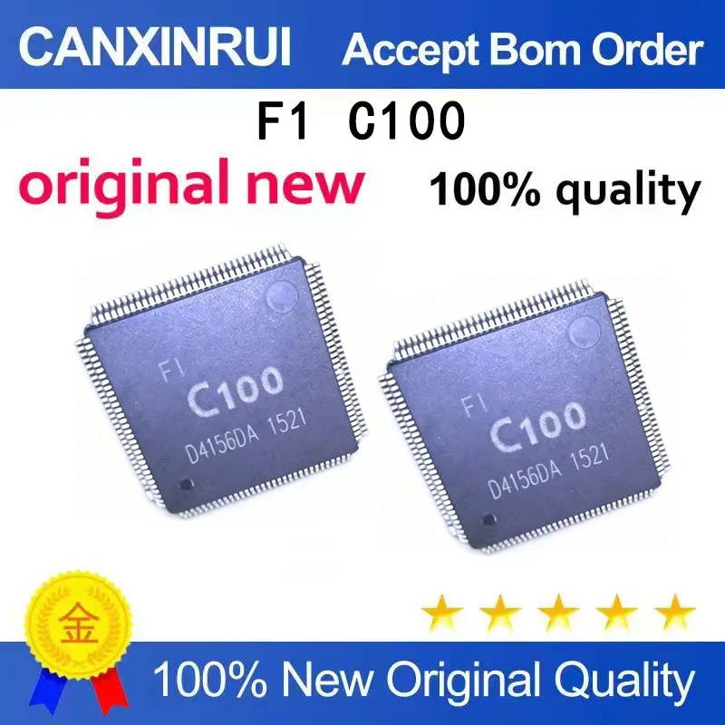 

(5-100 PCS) New stock F1 C100 QFP