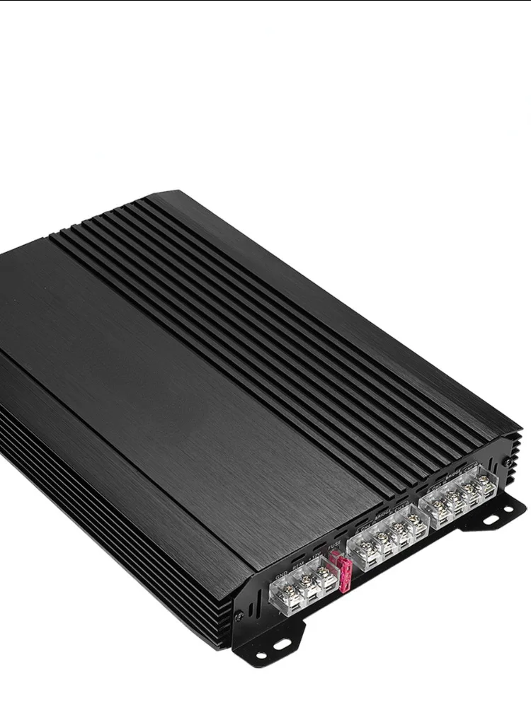 New car audio modification high-power four way amplifier high-power aluminum alloy amplifier 4-channel 9900W