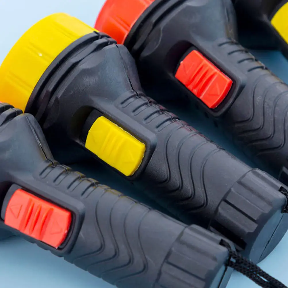 6Pcs Small Flashlights for Children LED Mini Flashlight Set ABS Material Easy Carry Bright Light for Home Emergency Outdoor