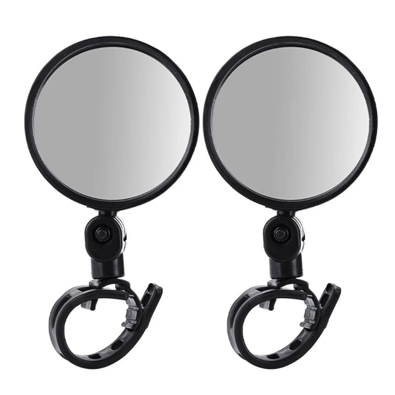 360 Degree Rotatable Bikes Rear View Glass Bikes Wide Back Sight Cycling Bikes Part Safety Rear View Glass
