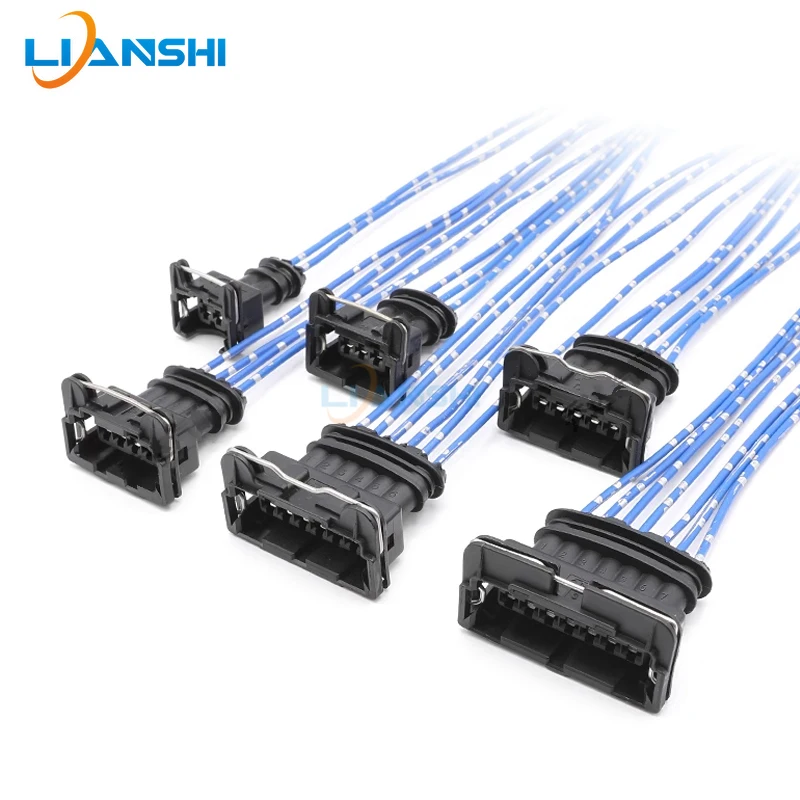 282236-2 New energy wiring harness plug type 2-7 hole automotive wiring harness connector 282189-1 Sensor plug 282191-1