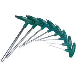 1.5~10mm Allen Hex Key T Shaped Wrench Inner Six Angle Screwdriver With Storage Bag Forged Household Repair Tools