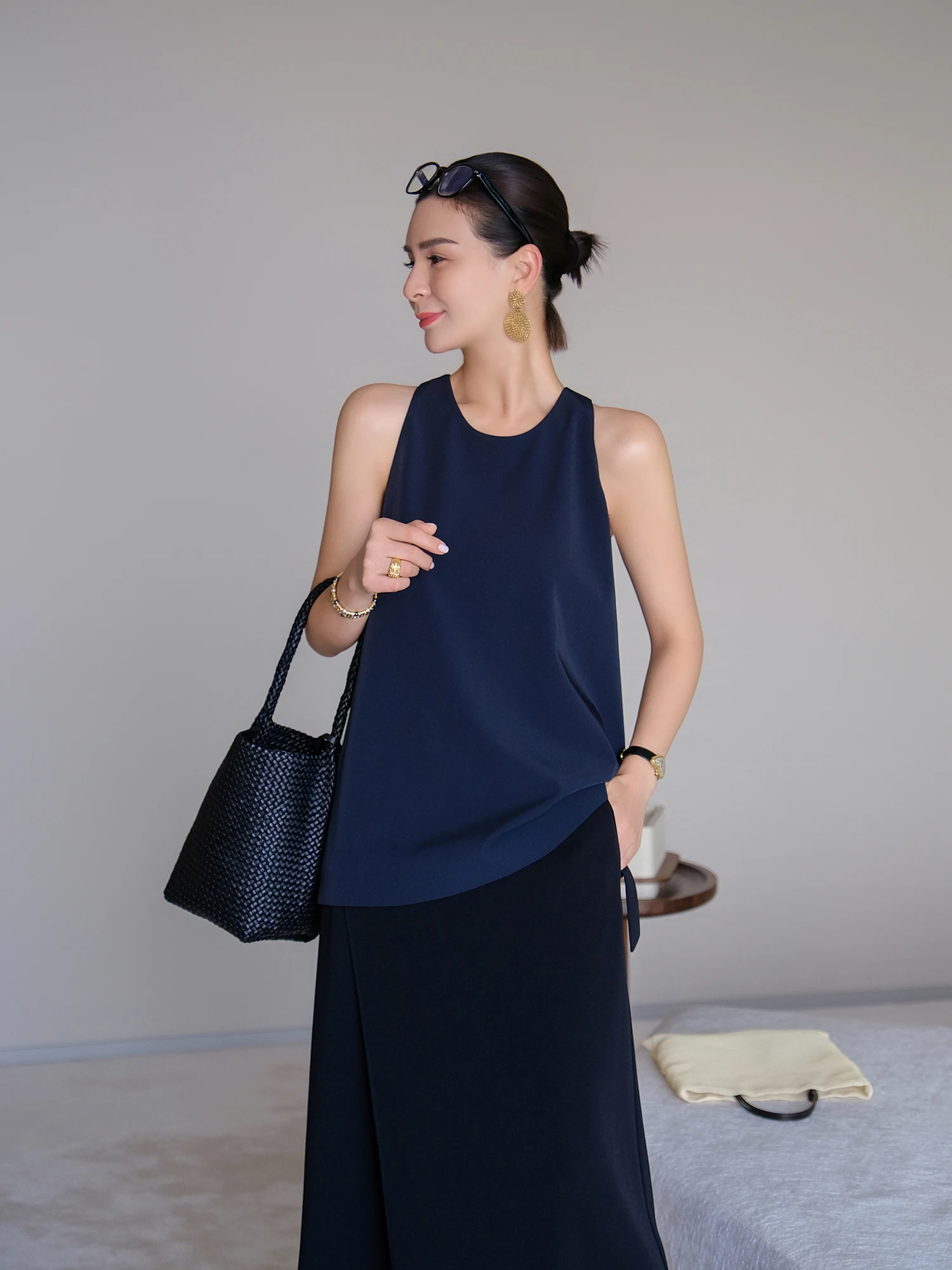 

Оригинальный летний топ-жилет Mallin: новый, художественный, повседневный, модный, эластичный в четырех направлениях, приталенный, охлаждающий