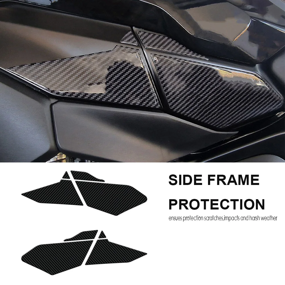 

Motorcycle 3D Epoxy Resin Stickers Side Frame Protection Decorative Decal For BMW R1300GS R 1300 GS 2023 2024