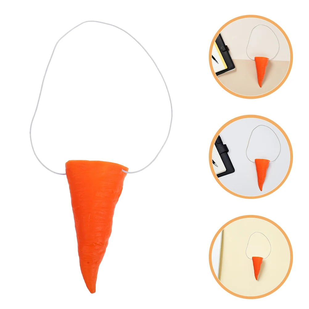 

5Pcs Snowman Carrot Nose Small Replacement Prop for Holiday Decorations Party Dress Up DIY Craft Projects Winter Festival