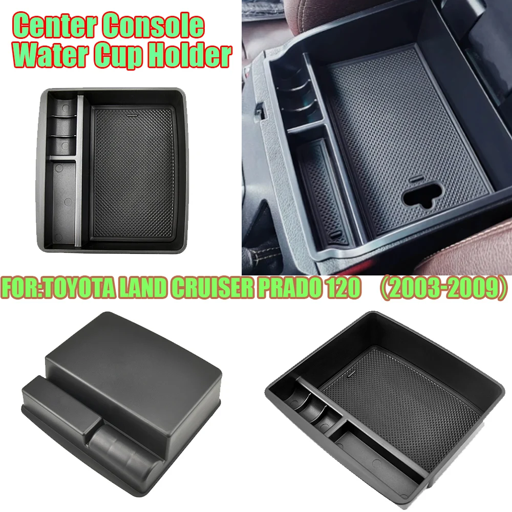 For Toyota Land Cruiser Prado 150 Armrest Box Refrigerator Storage Modification Accessory 2003-2023 FJ150 LC150 J15