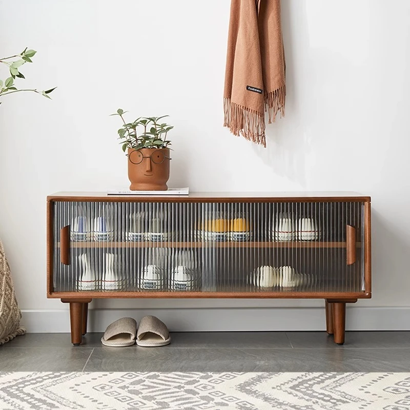 Designer Luxury Ottomans Storage Living Room Entryway Space Saving Modern Foot Stool Wood Shoe Muebles Lounge Suite Furniture