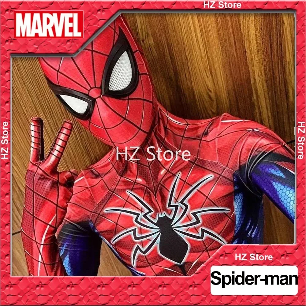 All-New All-Different Marvel Spider-Man Halloween Cosplay Bodysuit Jumpsuit Superhero Costume Suit Lycra/Milk Silk Material