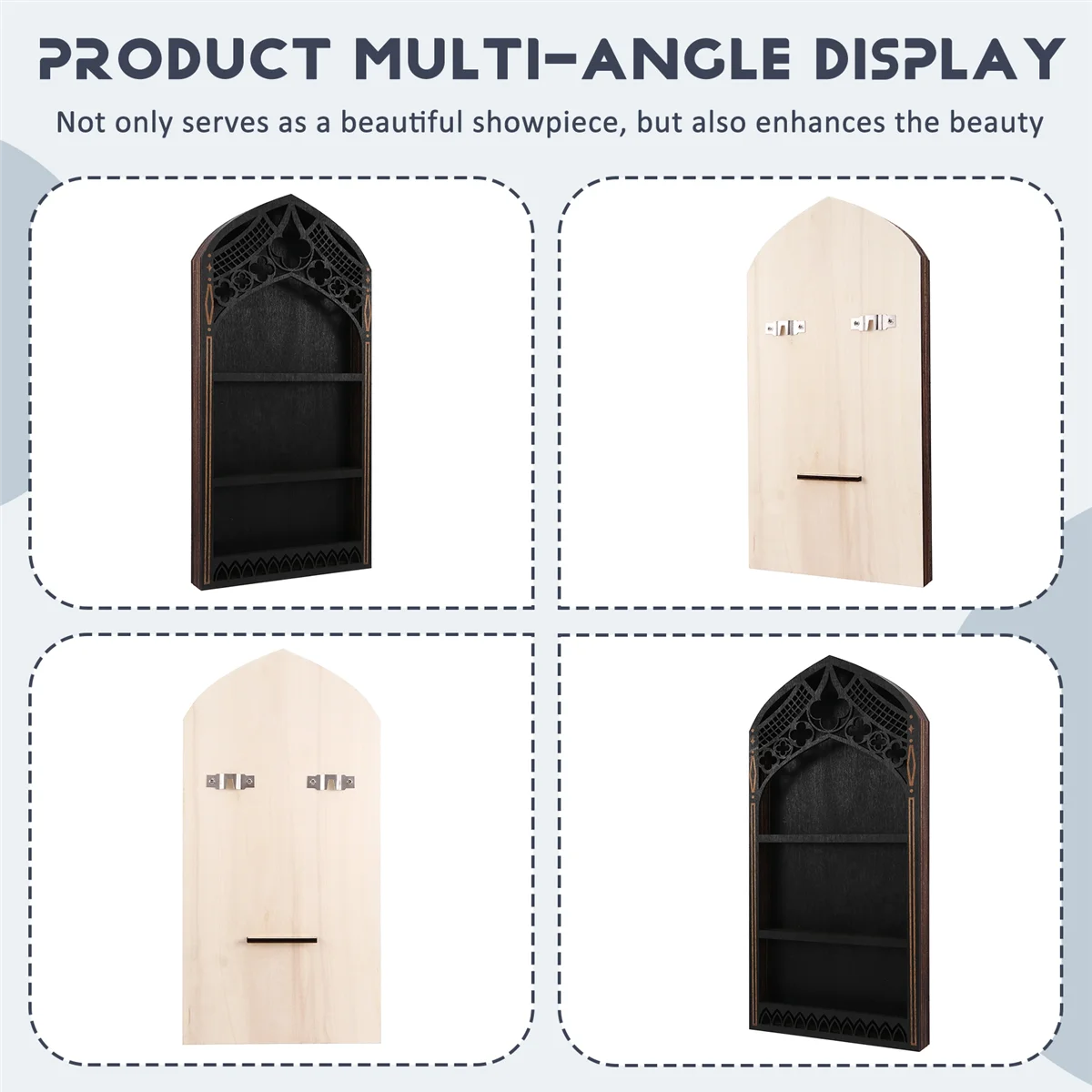 【Venda relâmpago】 Rack de exibição de cristal