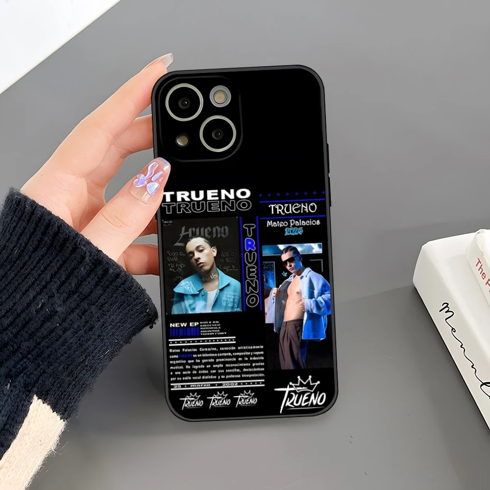 Trueno Fell Me Rapper Phone Case for iphone 15 Pro Max 14 Pro 16 Plus 12 13 11 Xr X Xs 8 7 Plus Silicone Back Cover
